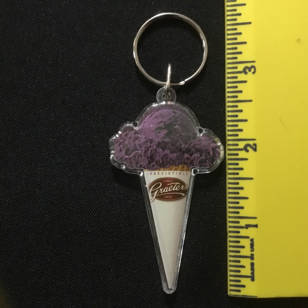 Graeters Ice Cream Key Chain - Picture 9 of 9